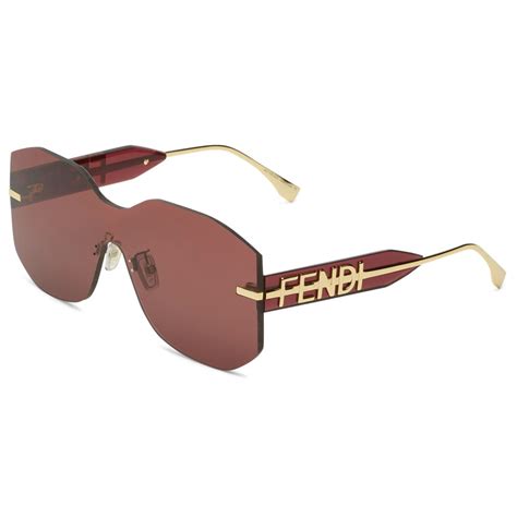 occhiali a mascherina fendi|Fendi .